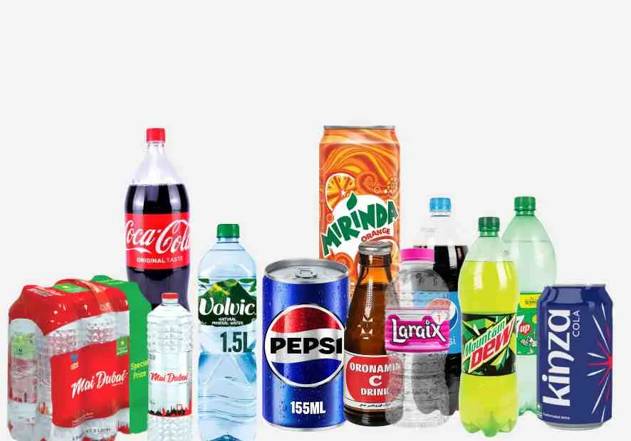 Water and beverages from wholesale grocery suppliers in Ras Al Khaimah